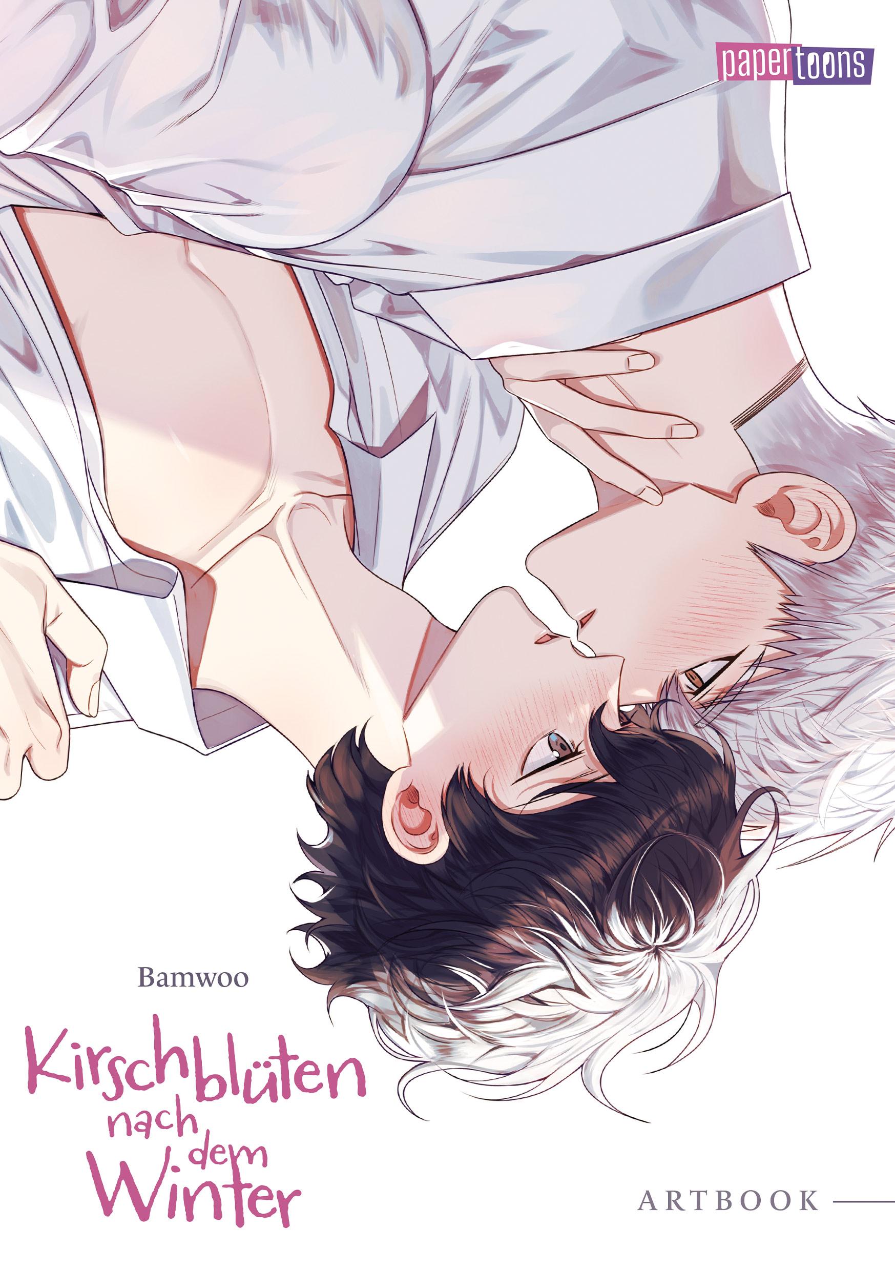 Vorderes Coverbild Kirschblüten nach dem Winter Artbook