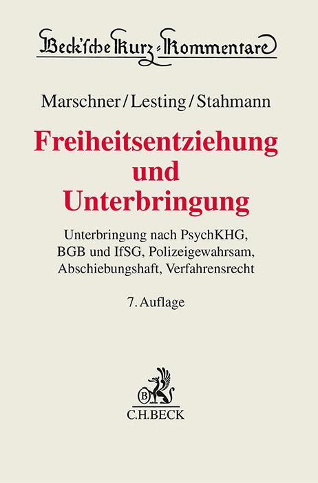 Vorderes Coverbild Freiheitsentziehung und Unterbringung