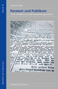 Vorderes Coverbild Paratext und Publikum