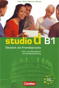 Vorderes Coverbild studio d B1. Gesamtband 3. Kurs- und Übungsbuch mit CD