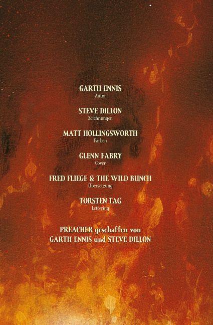 Beispielinhalt (Bild) Preacher 01 - Der Anfang vom Ende