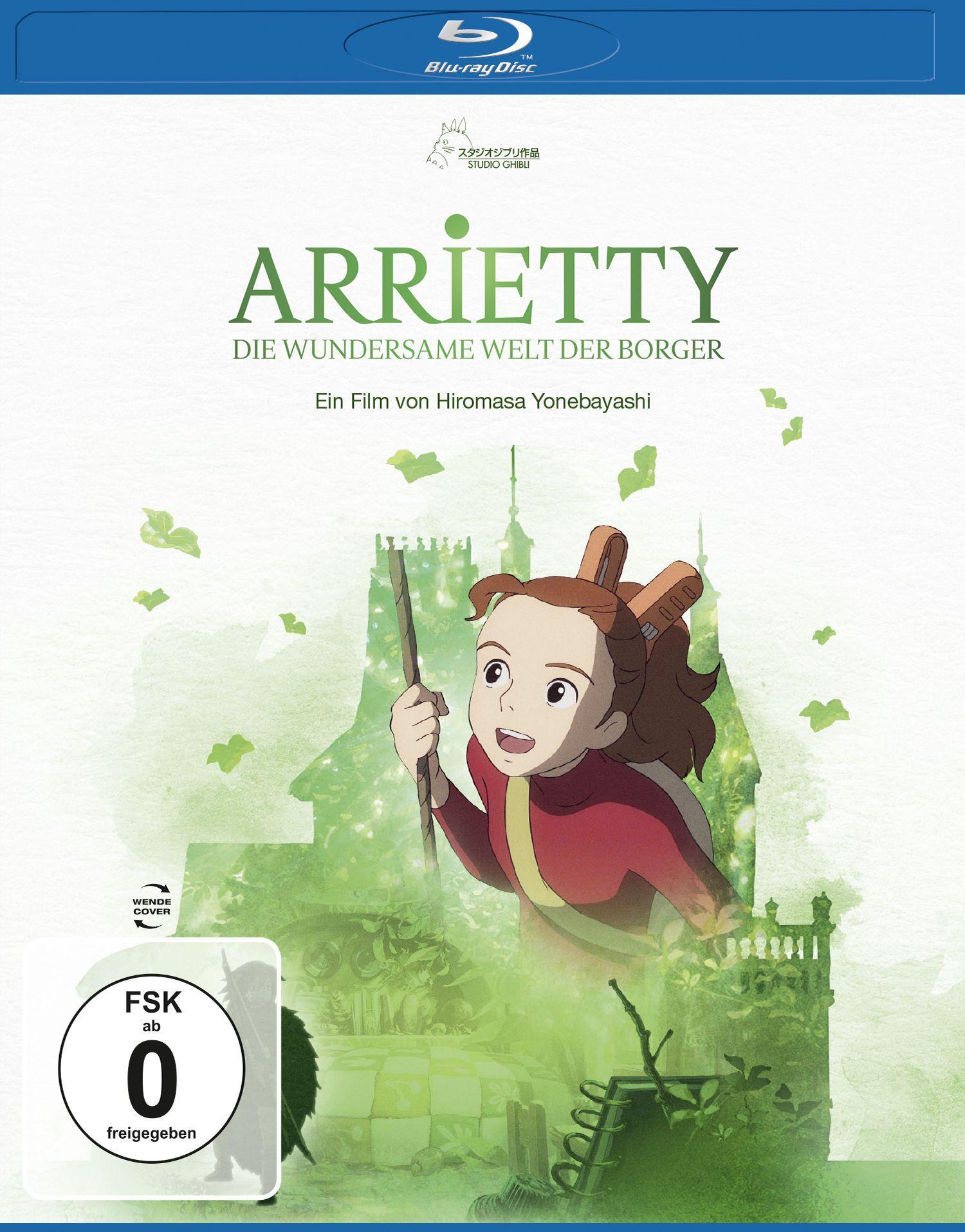 Vorderes Coverbild Arrietty - Die wundersame Welt der Borger BD (White Edition)