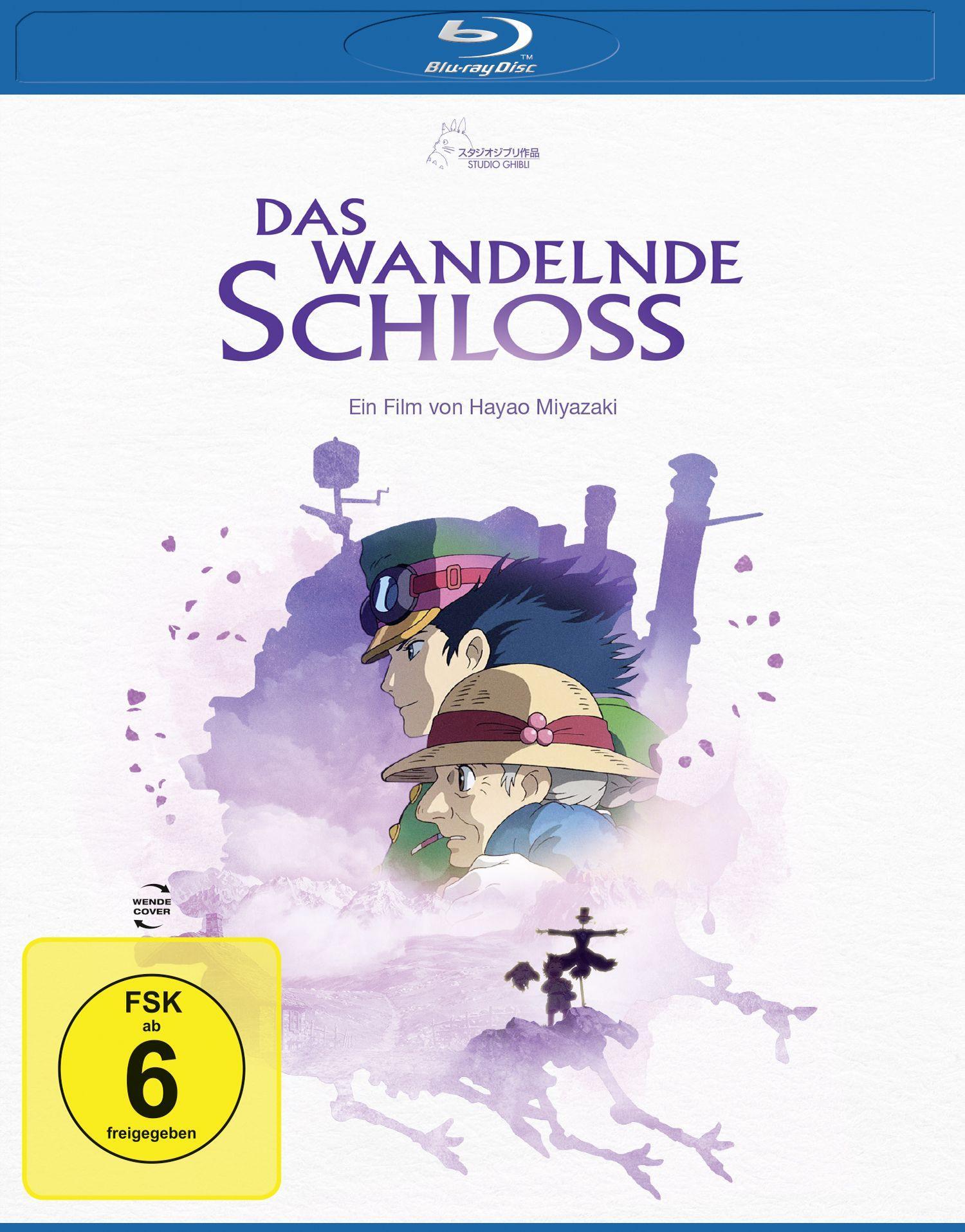 Vorderes Coverbild Das wandelnde Schloss BD (White Edition)