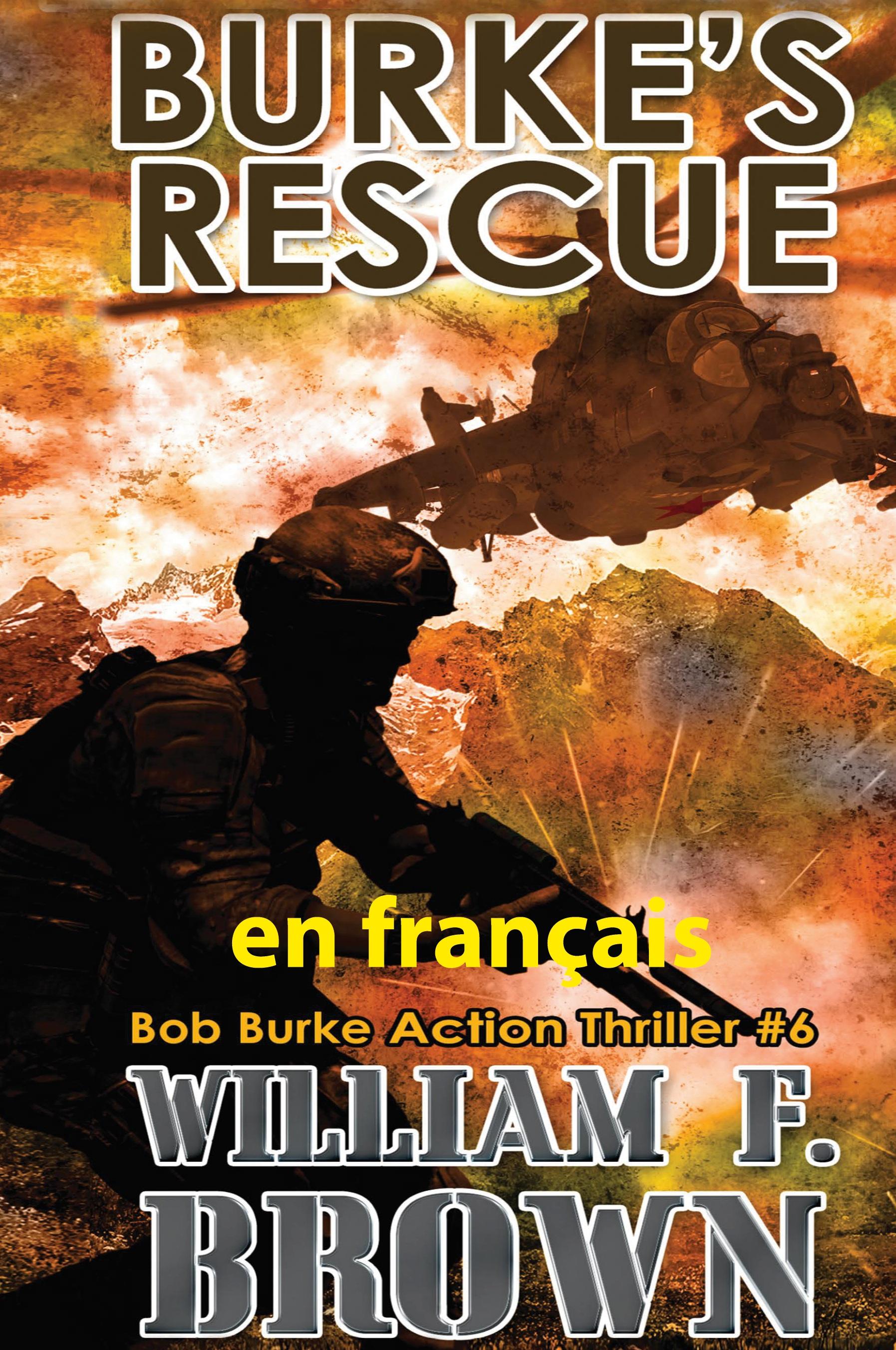 Vorderes Coverbild Burke's Rescue,  en français