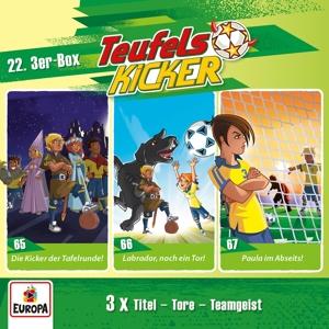 Vorderes Coverbild Teufelskicker - 22. Box - 3 Hörspiele