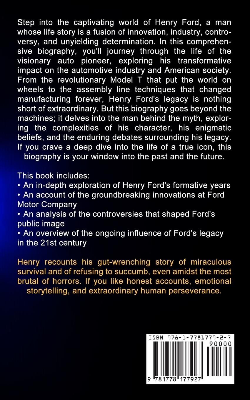 Rückseitencover Henry Ford