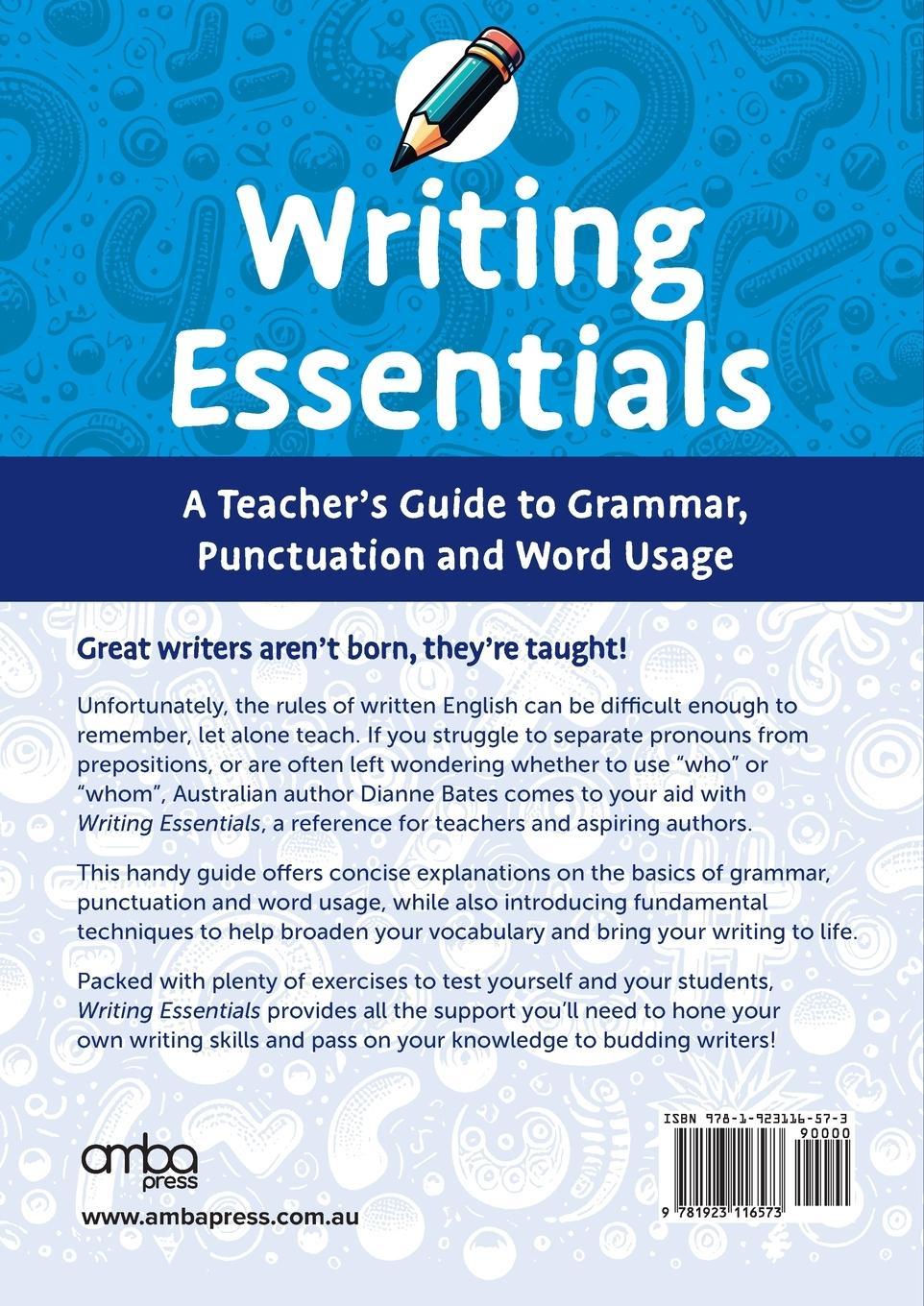 Rückseitencover Writing Essentials