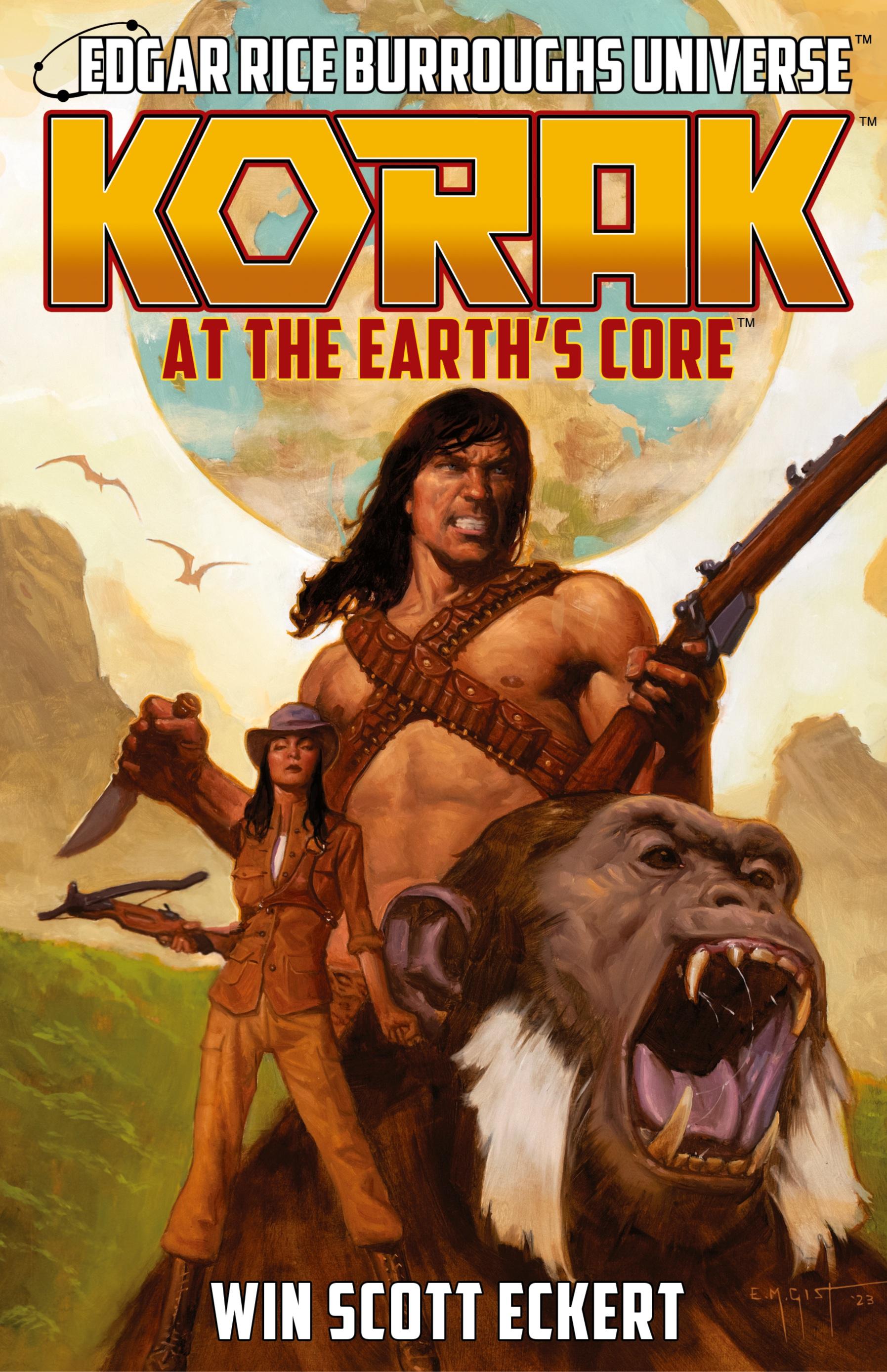 Vorderes Coverbild Korak at the Earth's Core (Edgar Rice Burroughs Universe - The Dead Moon Super-Arc Book One)