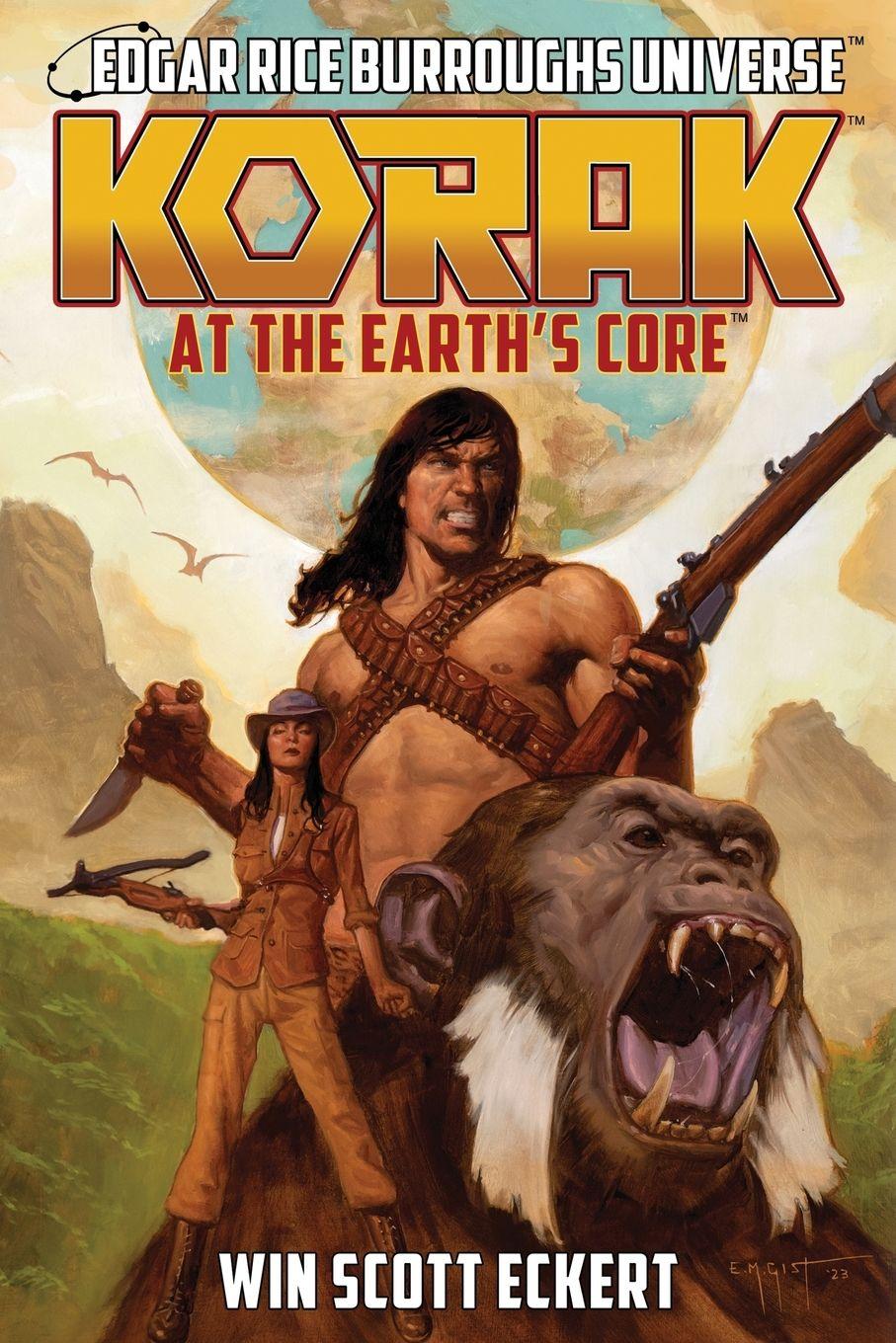 Vorderes Coverbild Korak at the Earth's Core (Edgar Rice Burroughs Universe - The Dead Moon Super-Arc Book One)