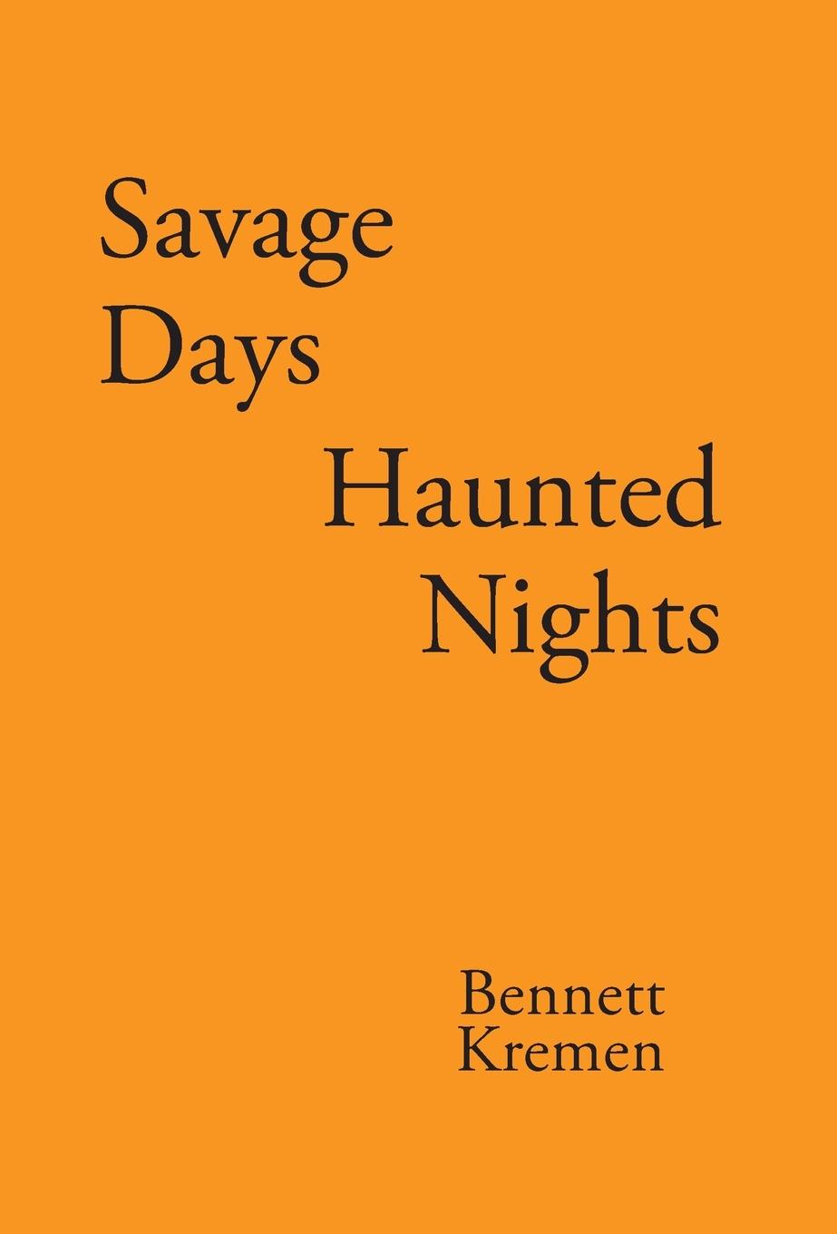 Vorderes Coverbild Savage Days Haunted Nights