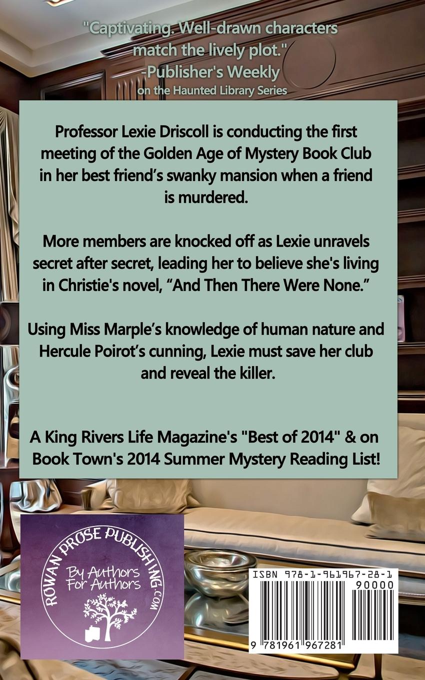 Rückseitencover Murder a la Christie