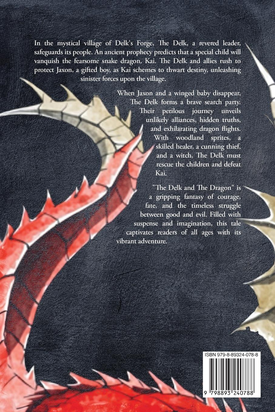 Rückseitencover The Delk and The Dragon