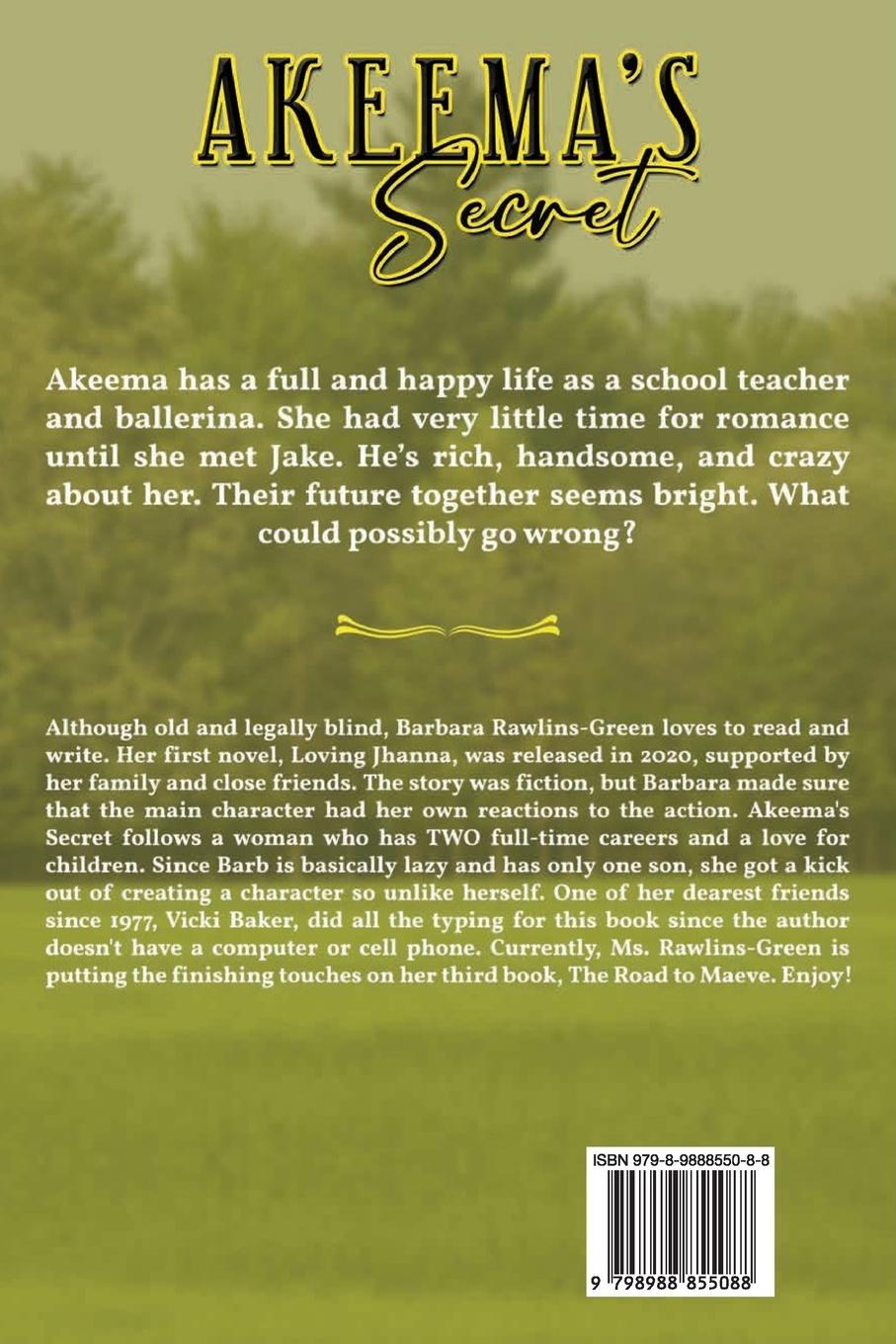 Rückseitencover AKEEMA'S Secret