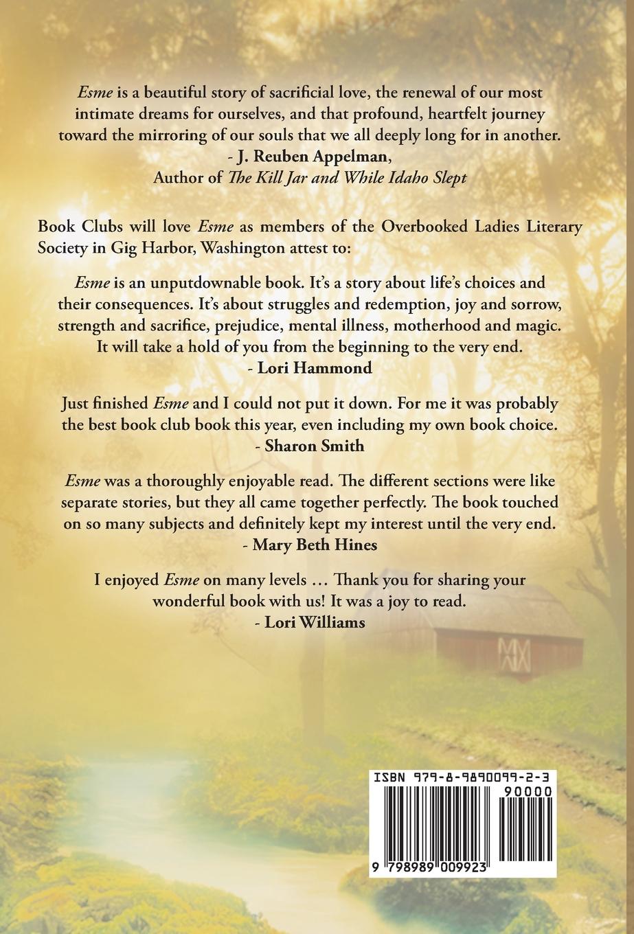 Rückseitencover Esme