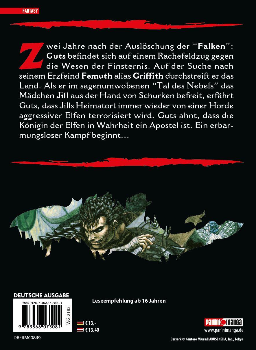Rückseitencover Berserk Max 08