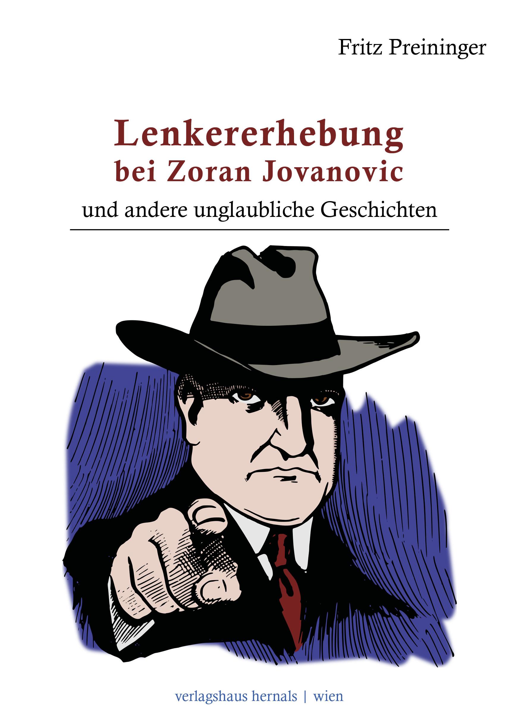 Vorderes Coverbild Lenkererhebung bei Zoran Jovanovic