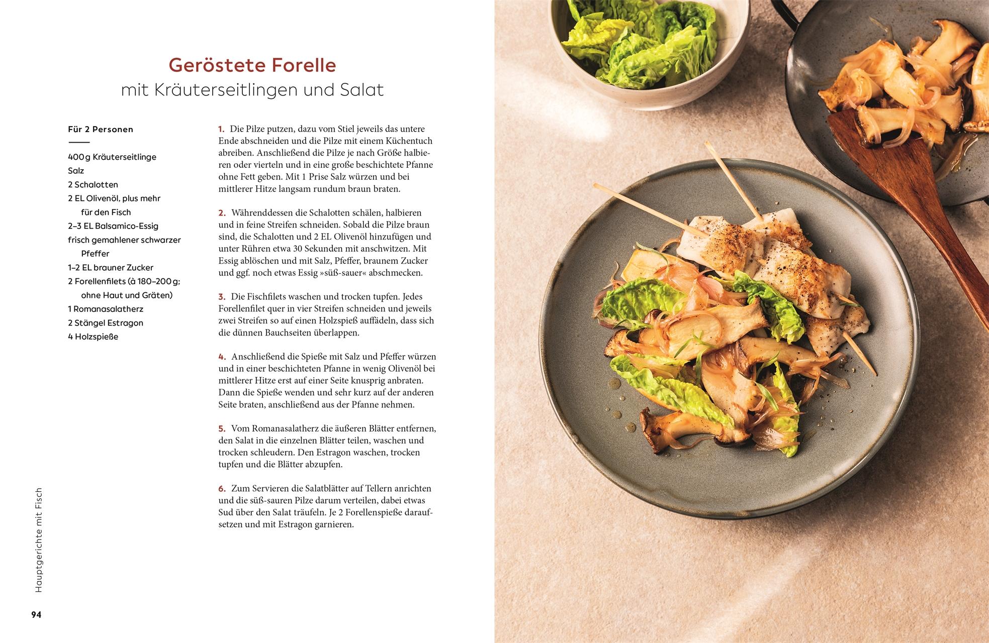 Beispielinhalt (Bild) Aufgegabelt. Das Kochbuch