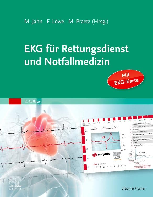 Vorderes Coverbild EKG für Rettungsdienst und Notfallmedizin