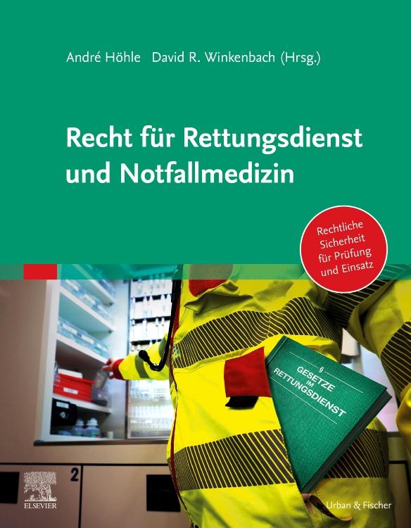 Vorderes Coverbild Recht für Rettungsdienst und Notfallmedizin