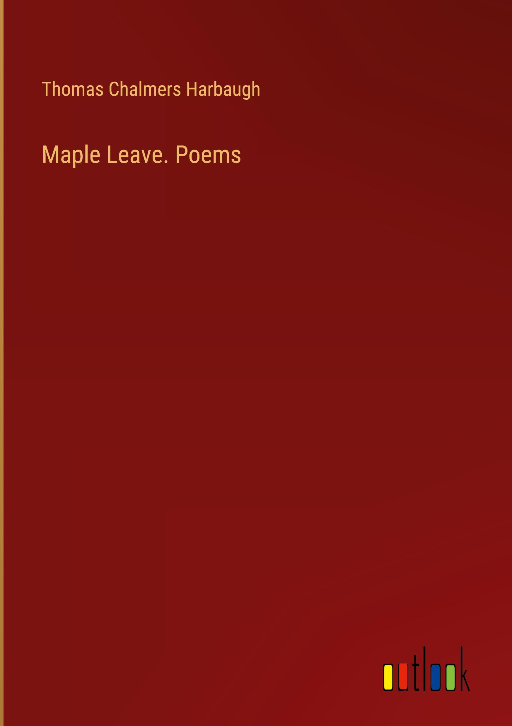 Vorderes Coverbild Maple Leave. Poems