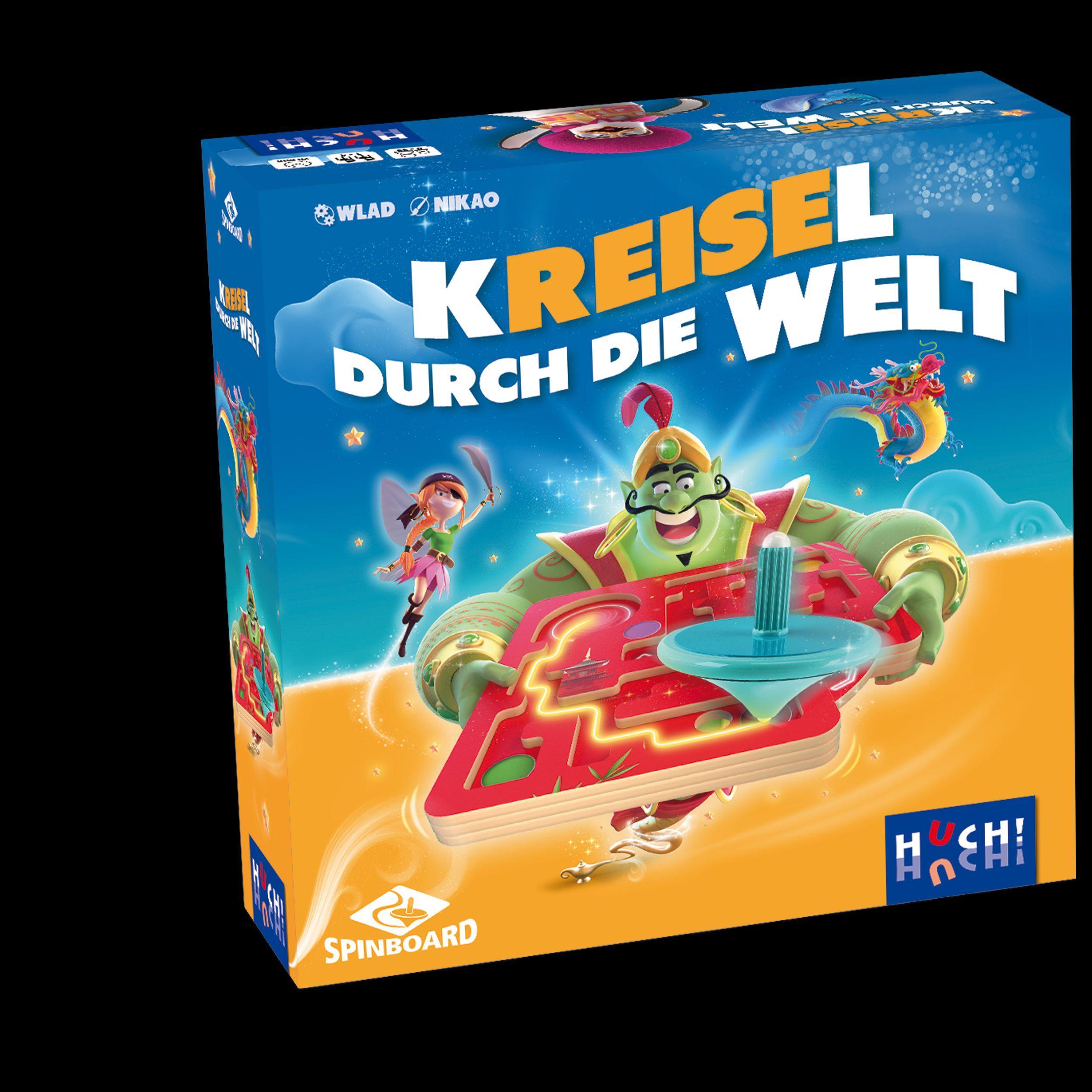 Vorderes Coverbild Kreisel durch die Welt