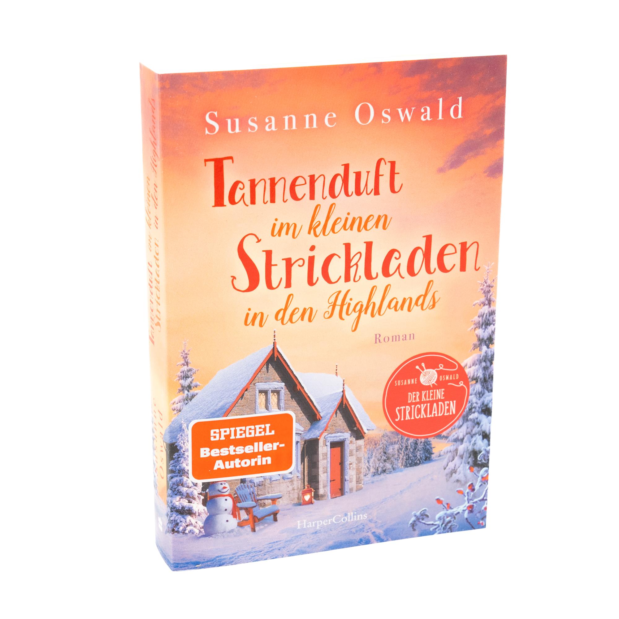 Beispielinhalt (Bild) Tannenduft im kleinen Strickladen in den Highlands