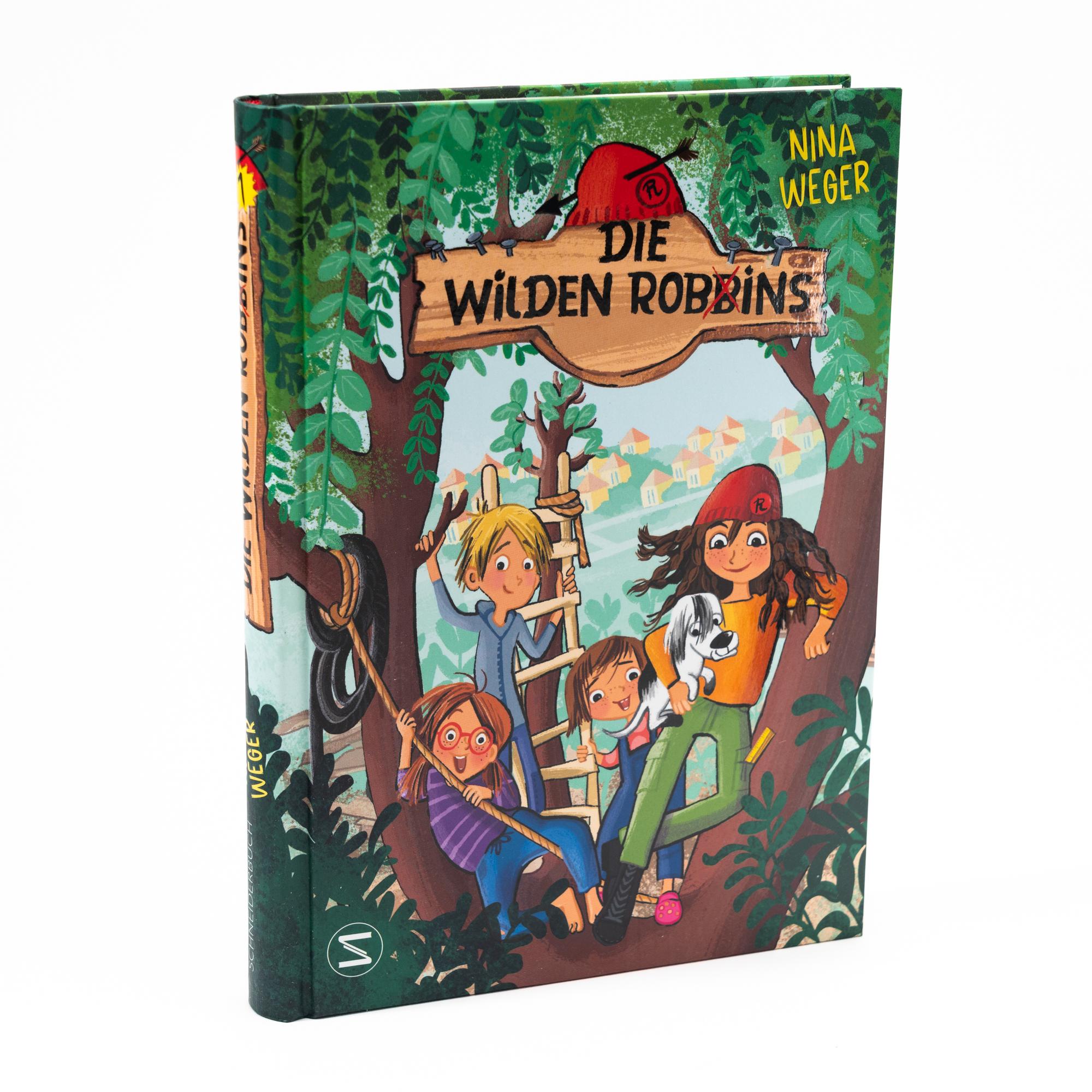 Beispielinhalt (Bild) Die wilden Robbins (Band 1)