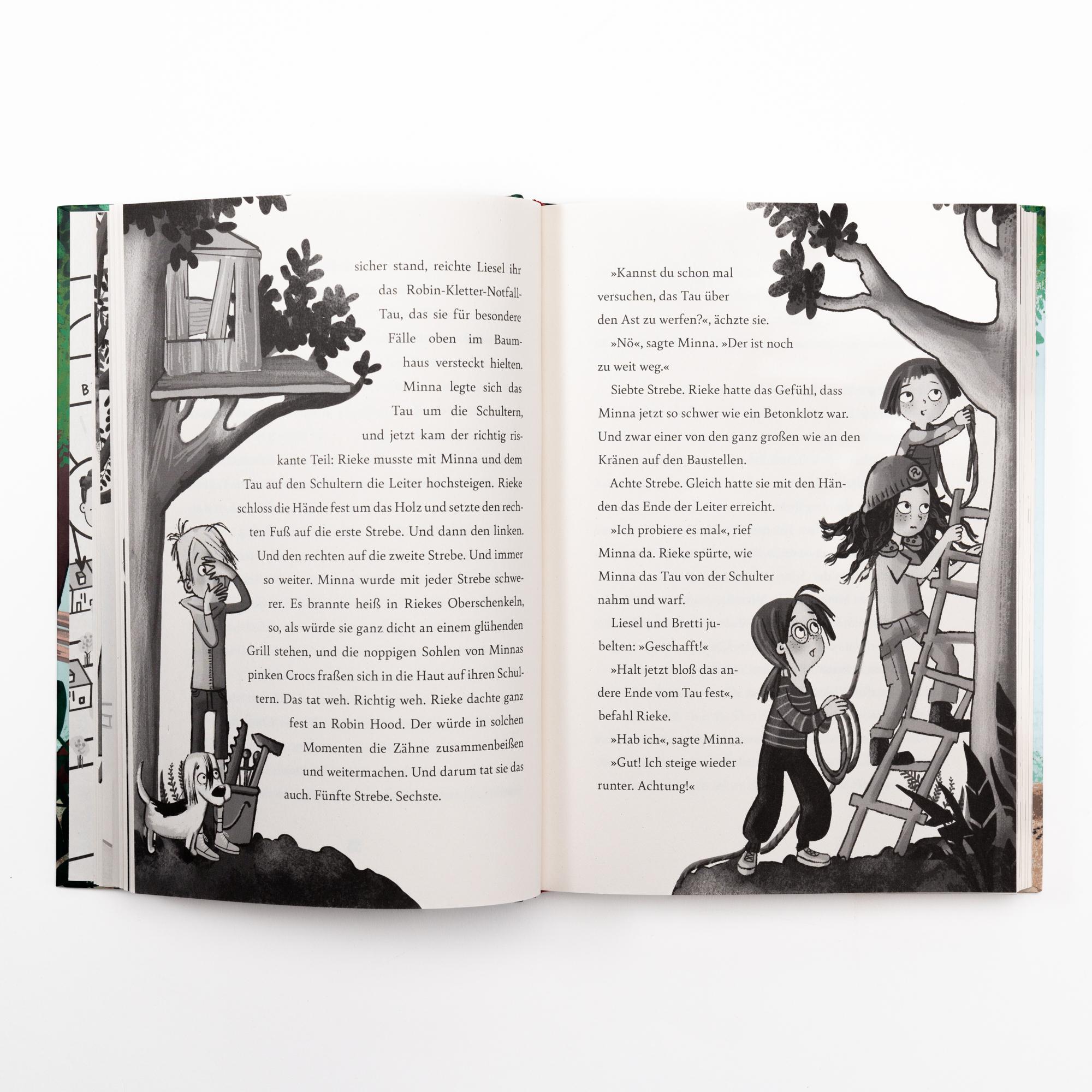 Beispielinhalt (Bild) Die wilden Robbins (Band 1)