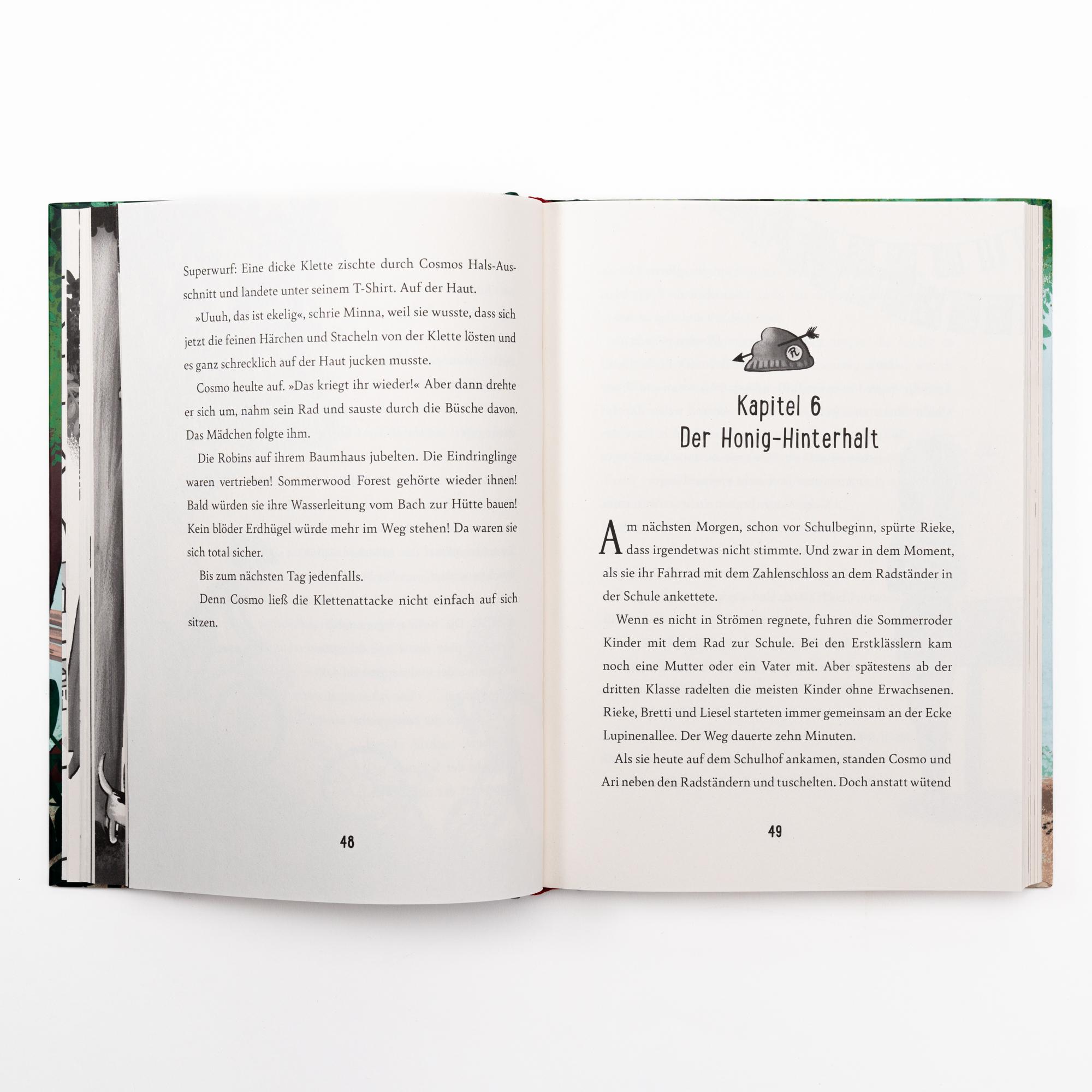 Beispielinhalt (Bild) Die wilden Robbins (Band 1)