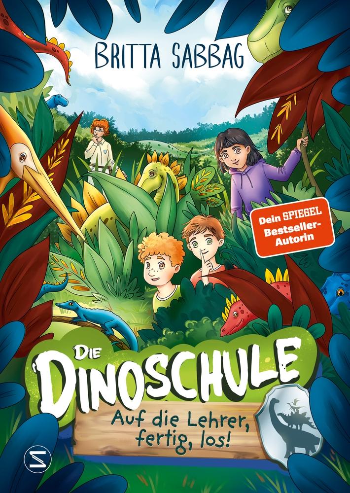 Vorderes Coverbild Dinoschule - Auf die Lehrer, fertig, los! (Band 6)