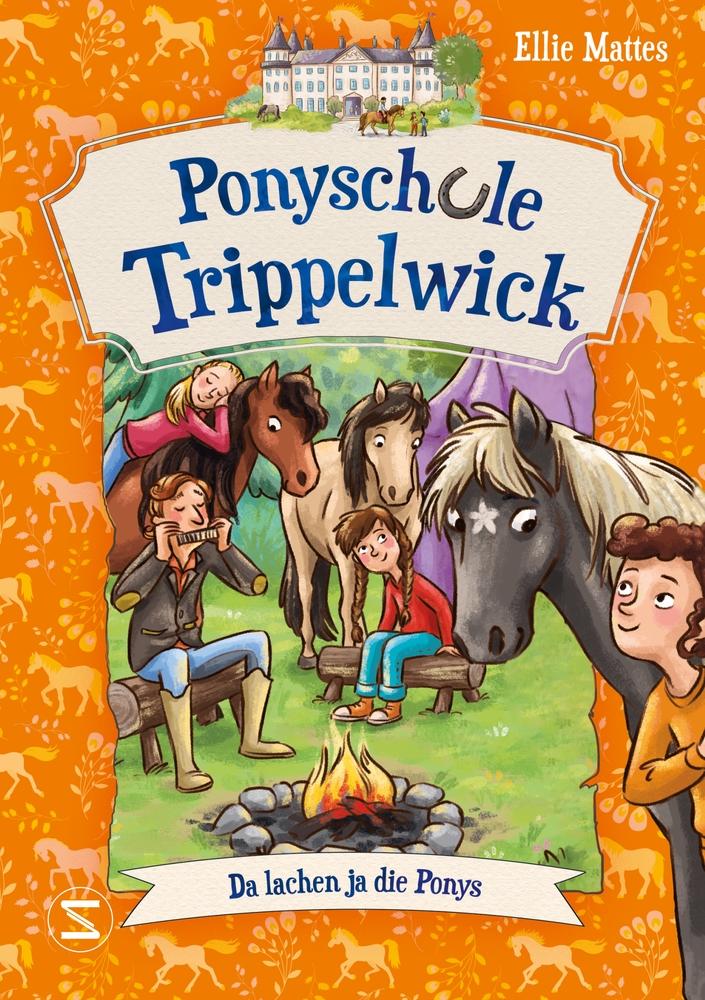 Vorderes Coverbild Ponyschule Trippelwick - Da lachen ja die Ponys