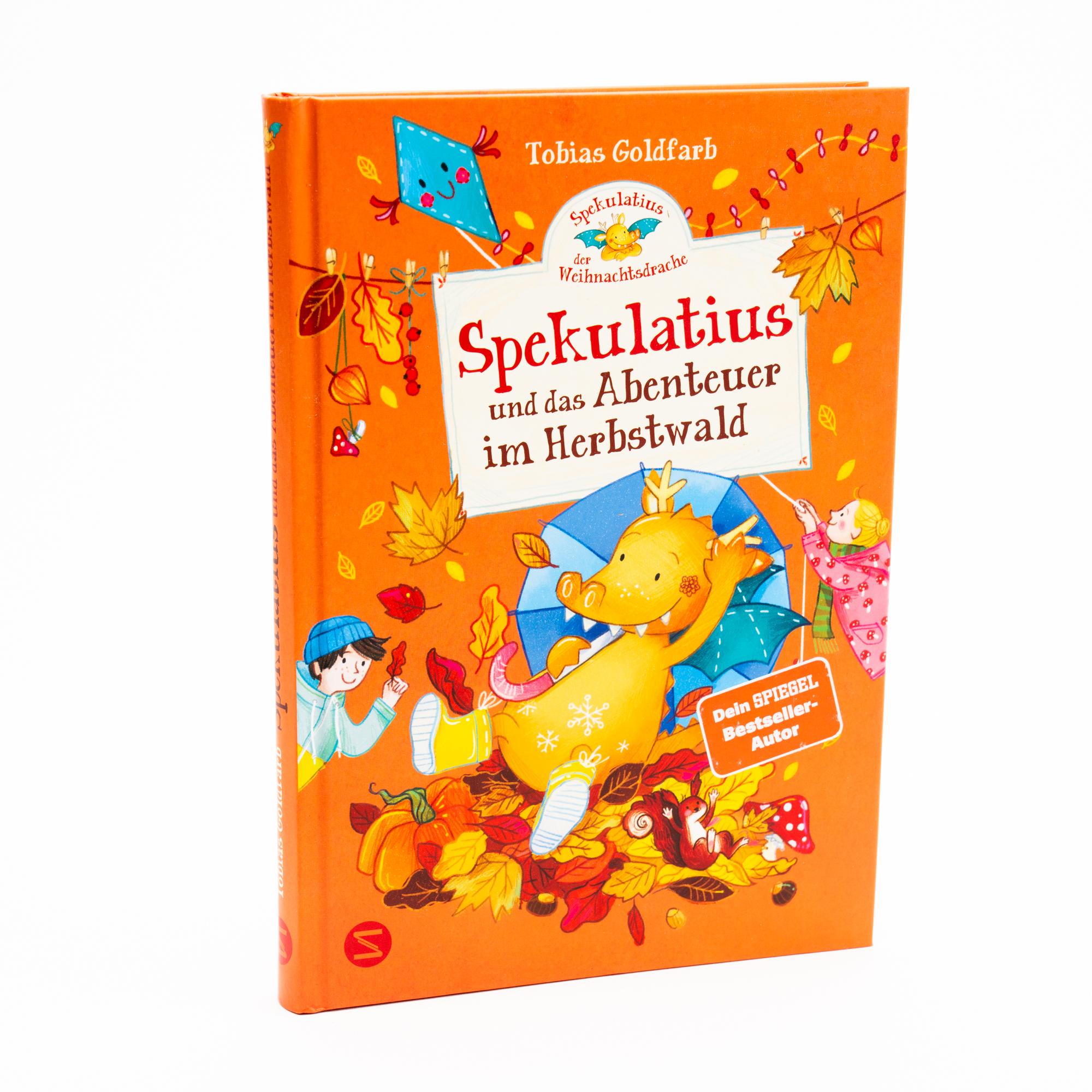 Beispielinhalt (Bild) Spekulatius, der Weihnachtsdrache. Spekulatius und das Abenteuer im Herbstwald