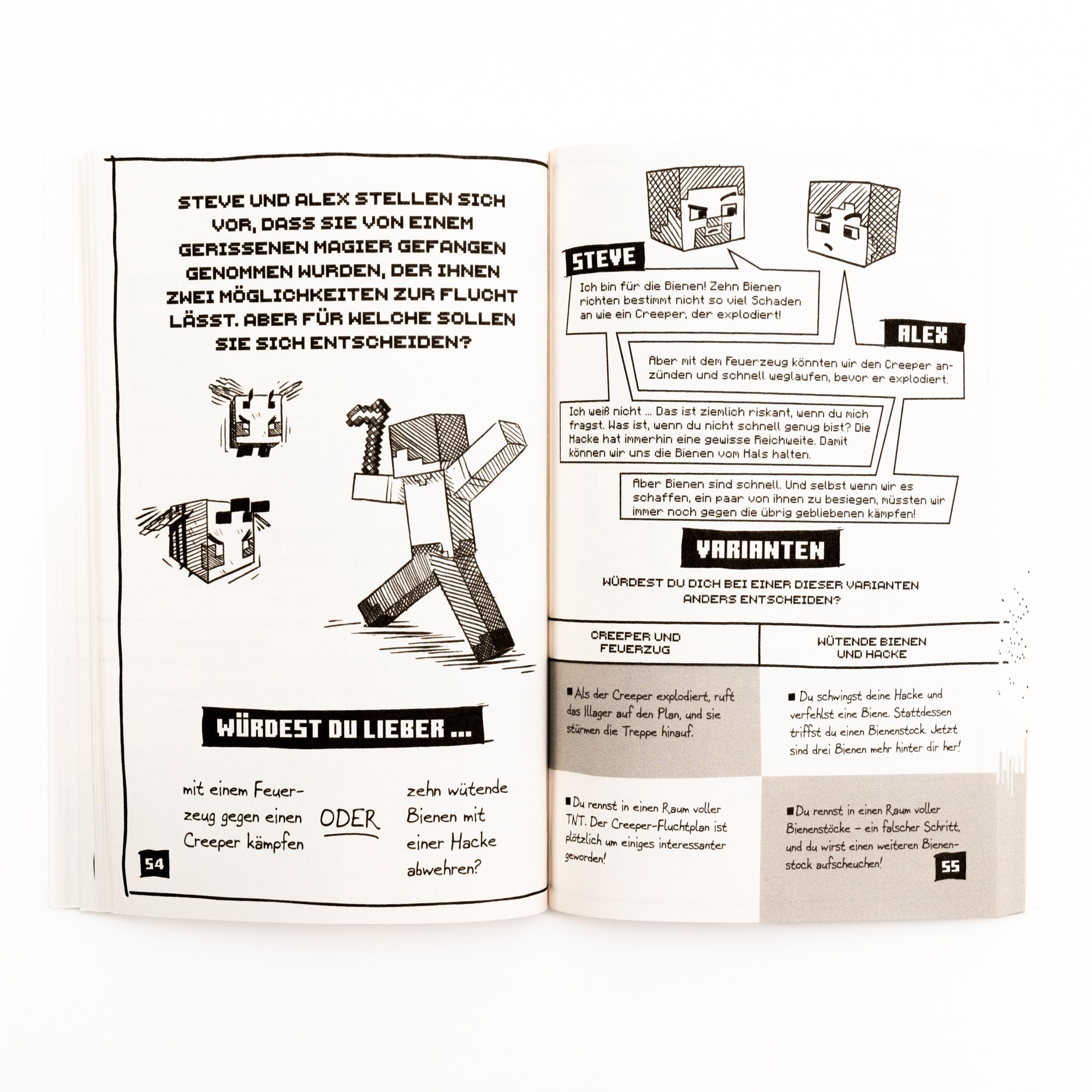 Beispielinhalt (Bild) Minecraft Wärst du lieber ...?