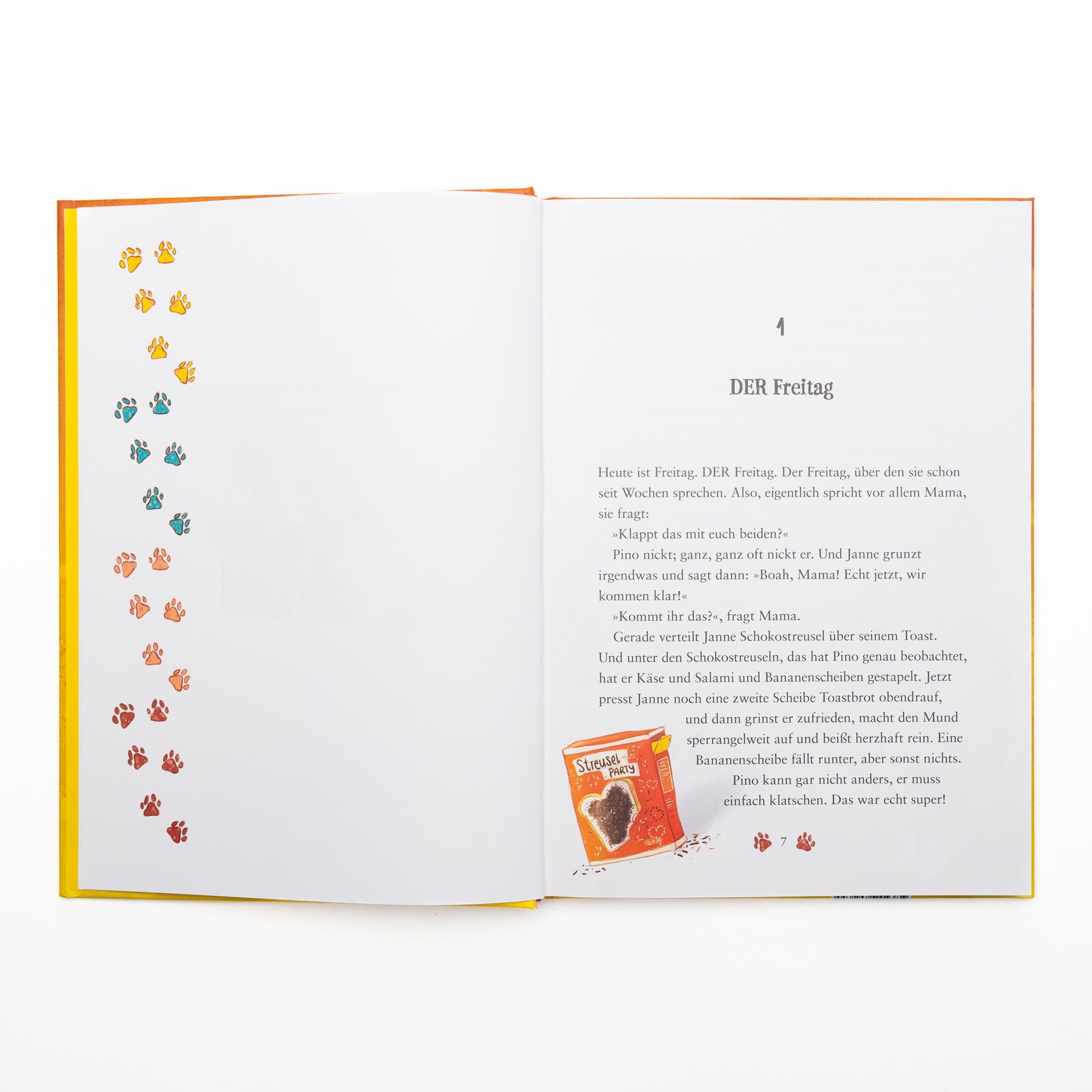 Beispielinhalt (Bild) Pino - Ein Abenteuer auf vier Pfoten