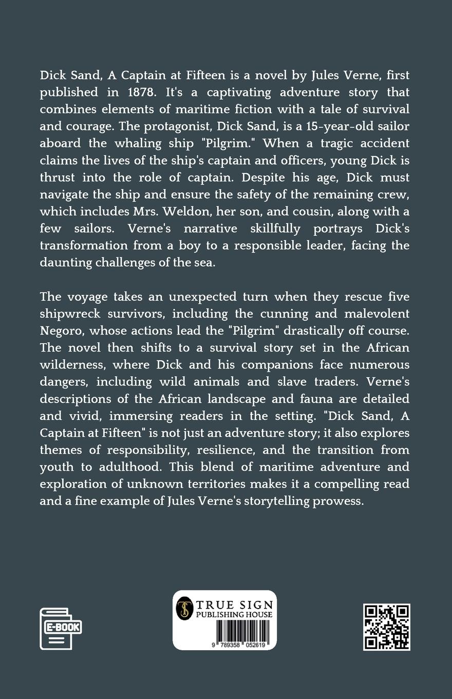 Rückseitencover Dick Sand A Captain At Fifteen