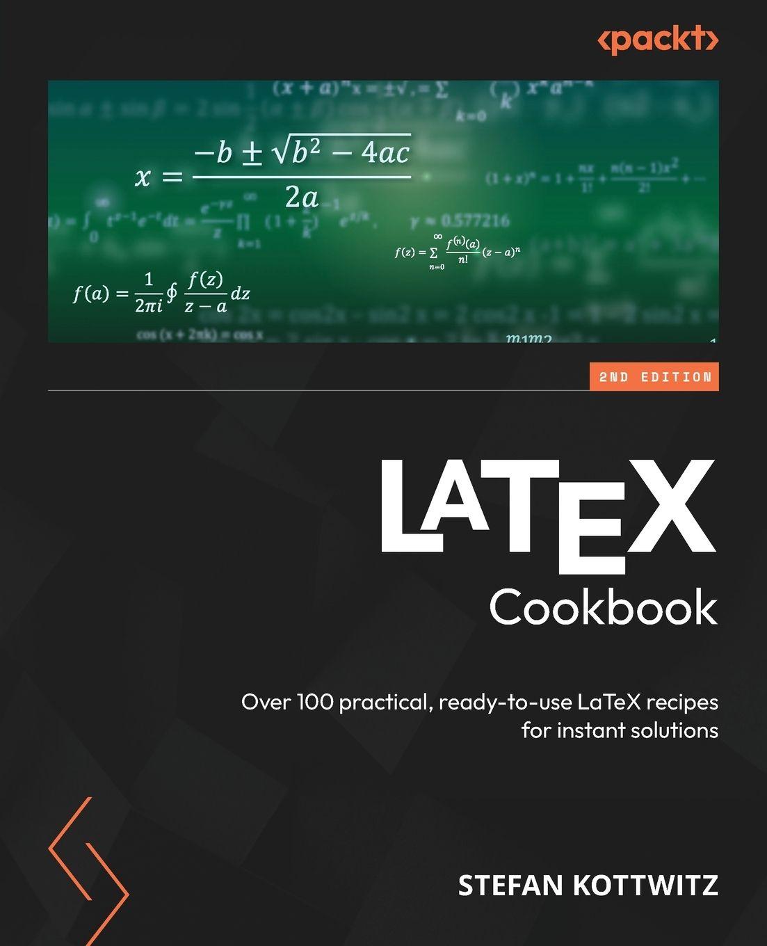 Vorderes Coverbild LaTeX Cookbook - Second Edition