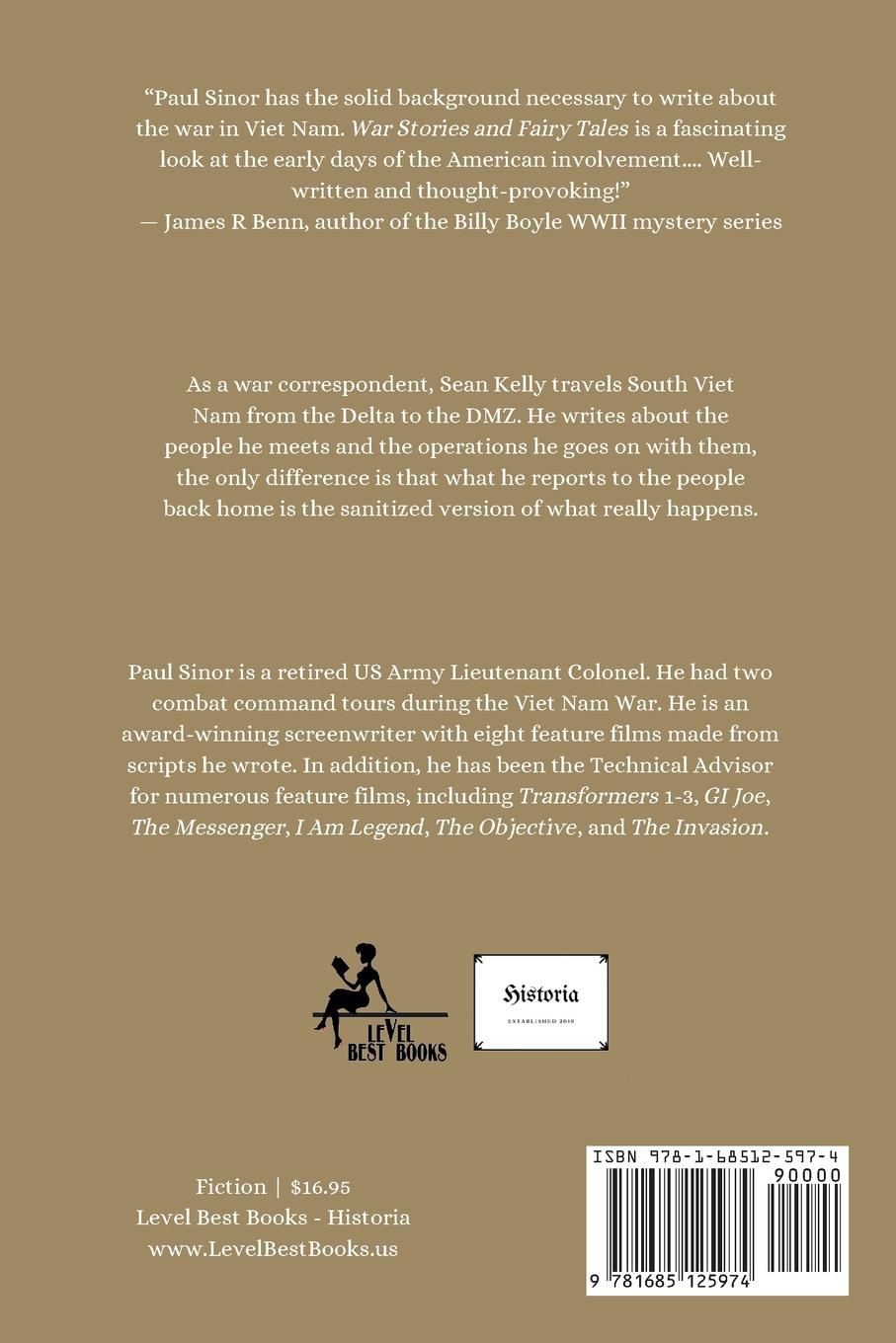 Rückseitencover War Stories and Fairy Tales