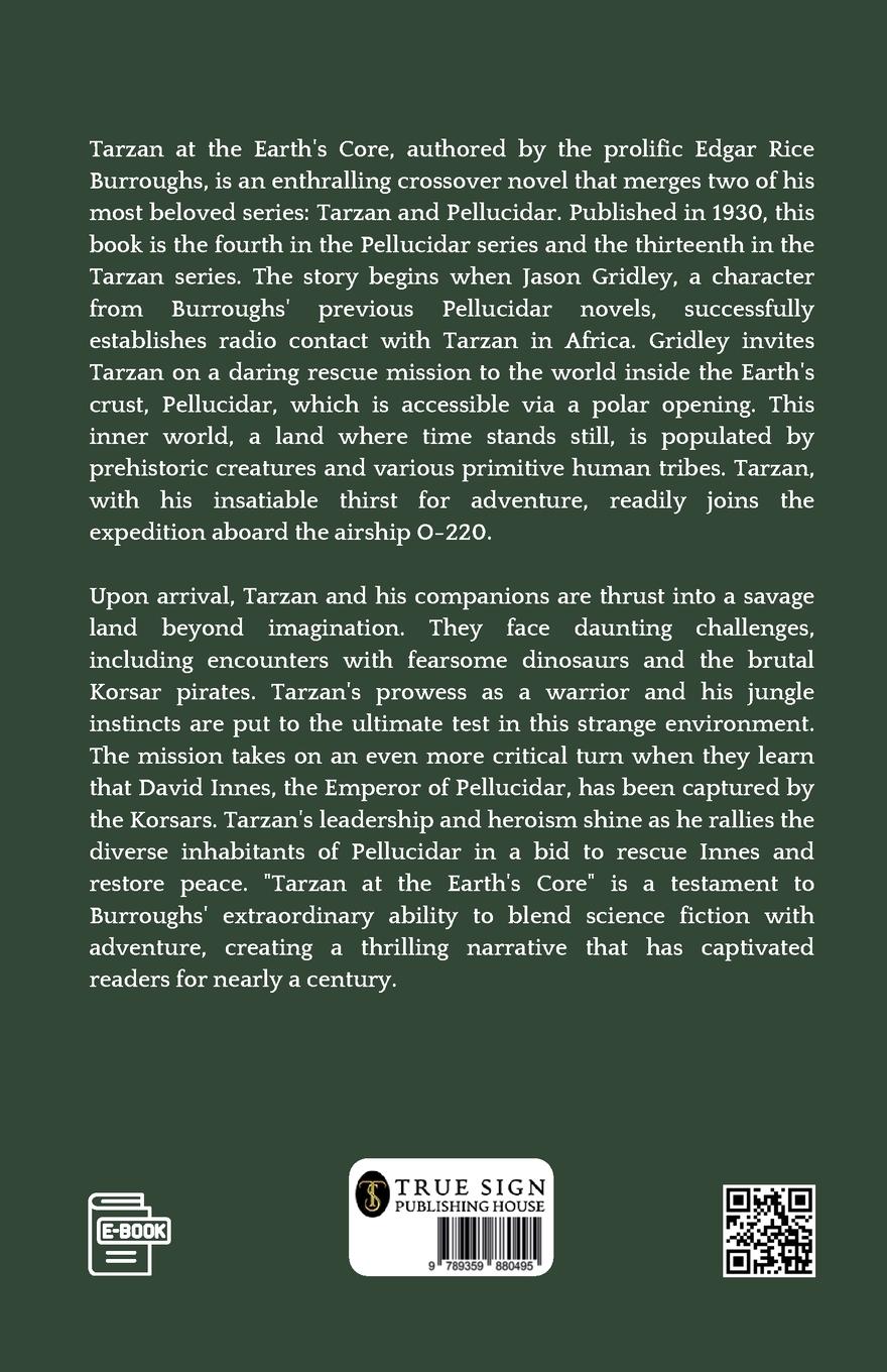 Rückseitencover Tarzan At The Earth's Core