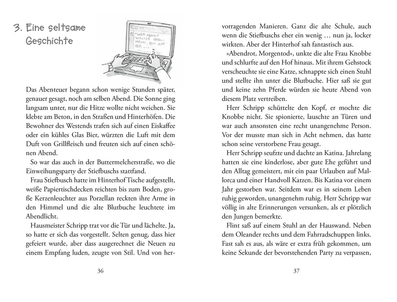 Beispielinhalt (Bild) Das Buch der seltsamen Wünsche 1