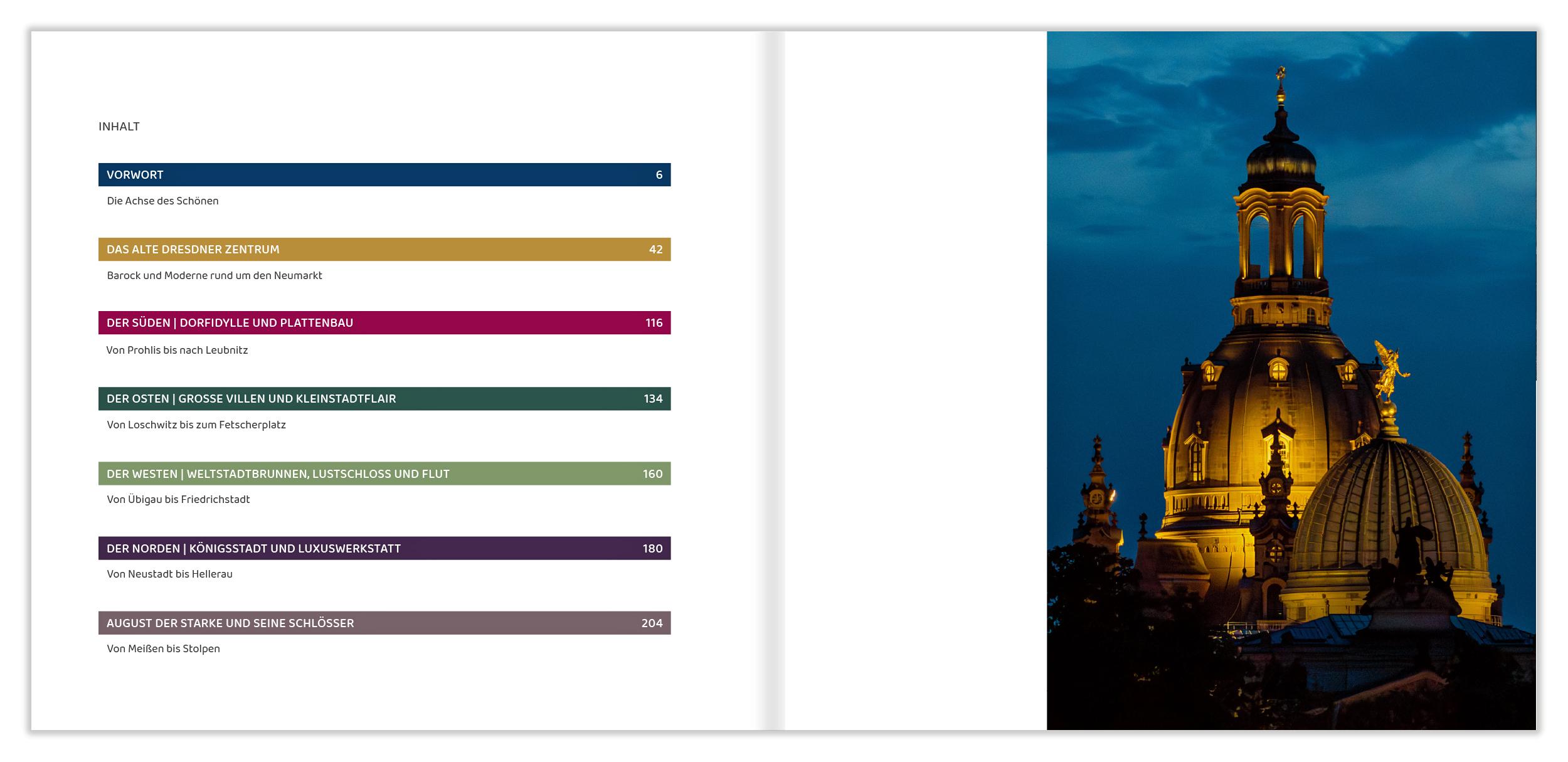 Beispielinhalt (Bild) Bildband Das neue Dresden
