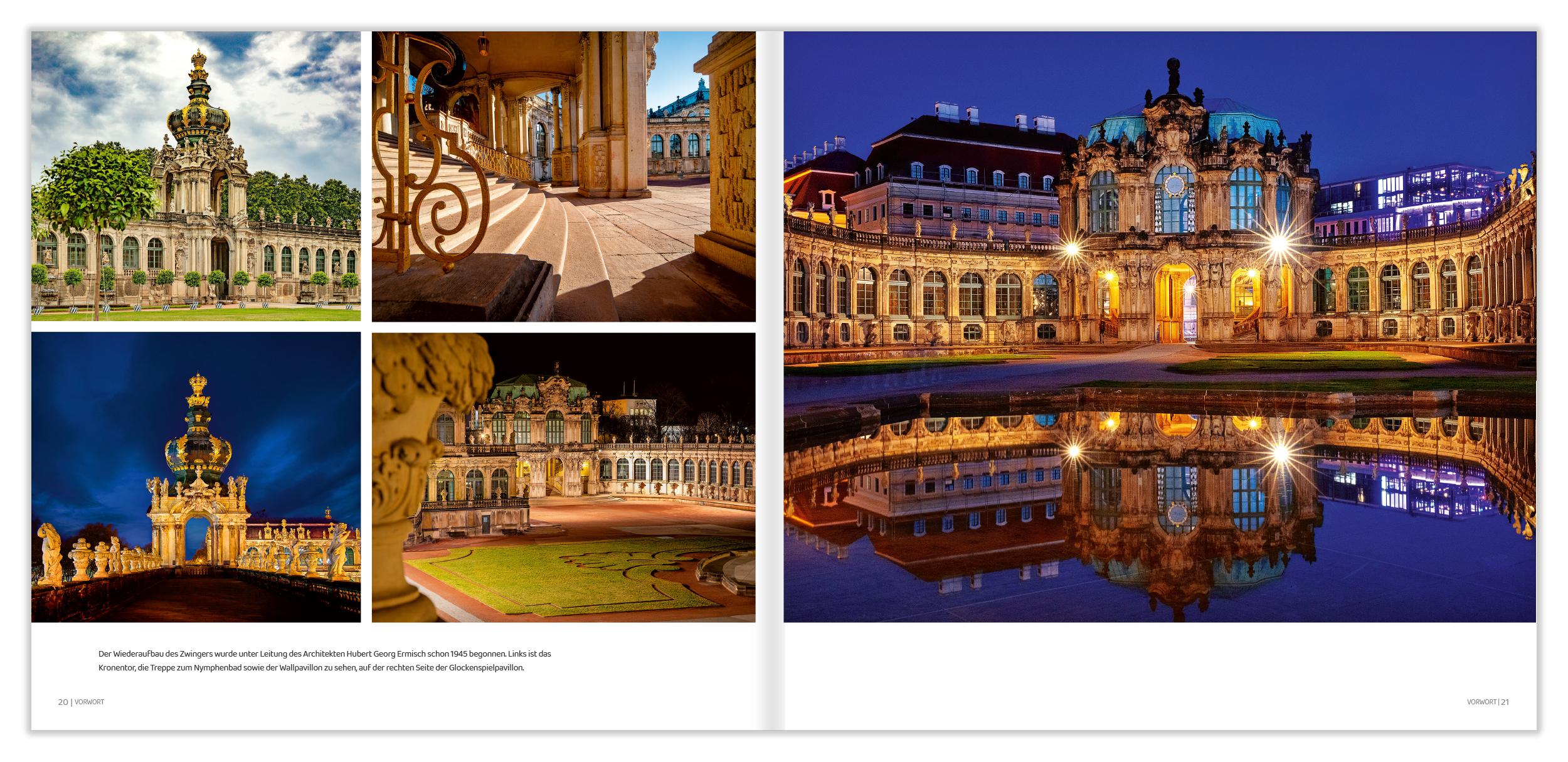 Beispielinhalt (Bild) Bildband Das neue Dresden