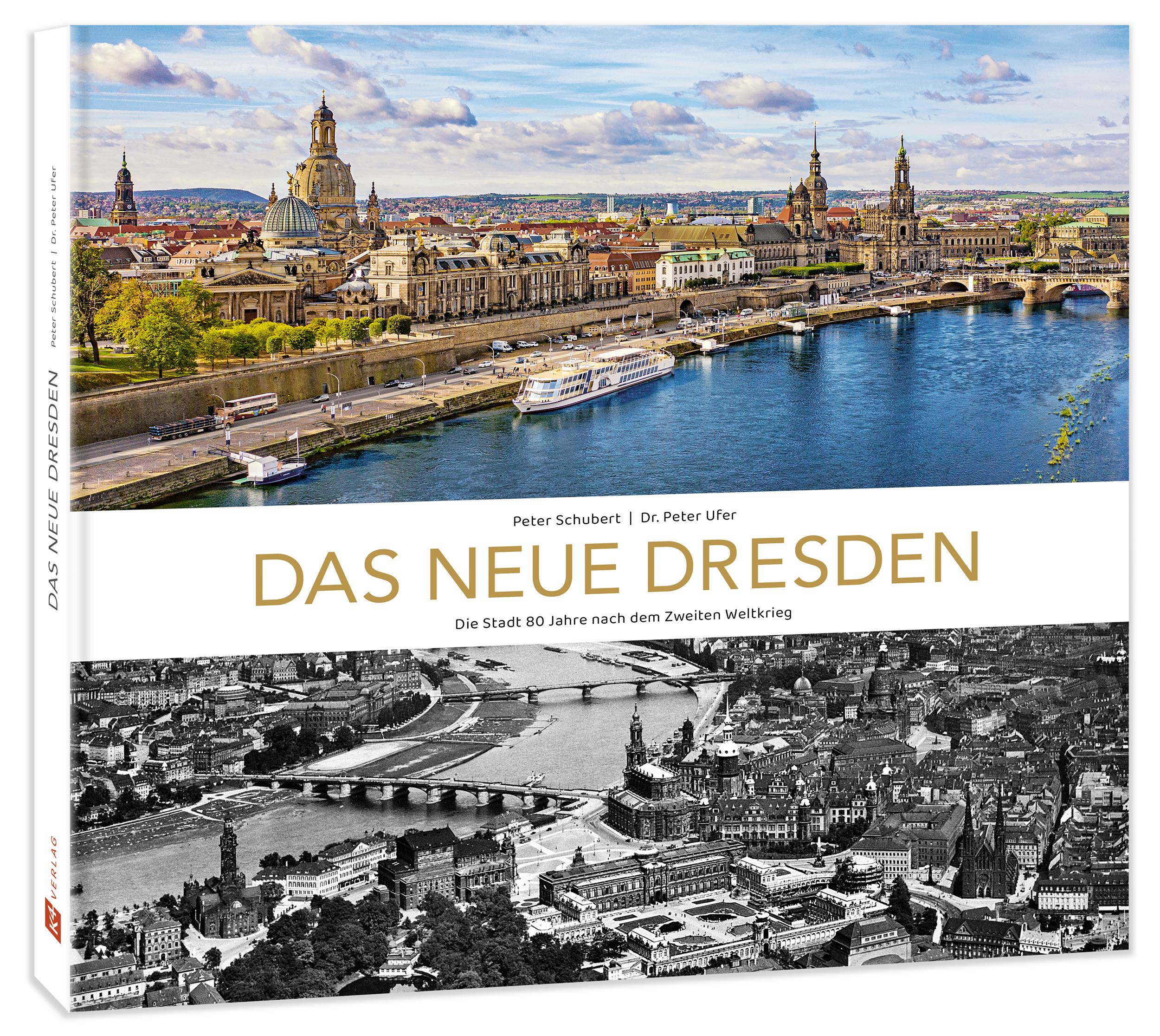 Vorderes Coverbild Bildband Das neue Dresden
