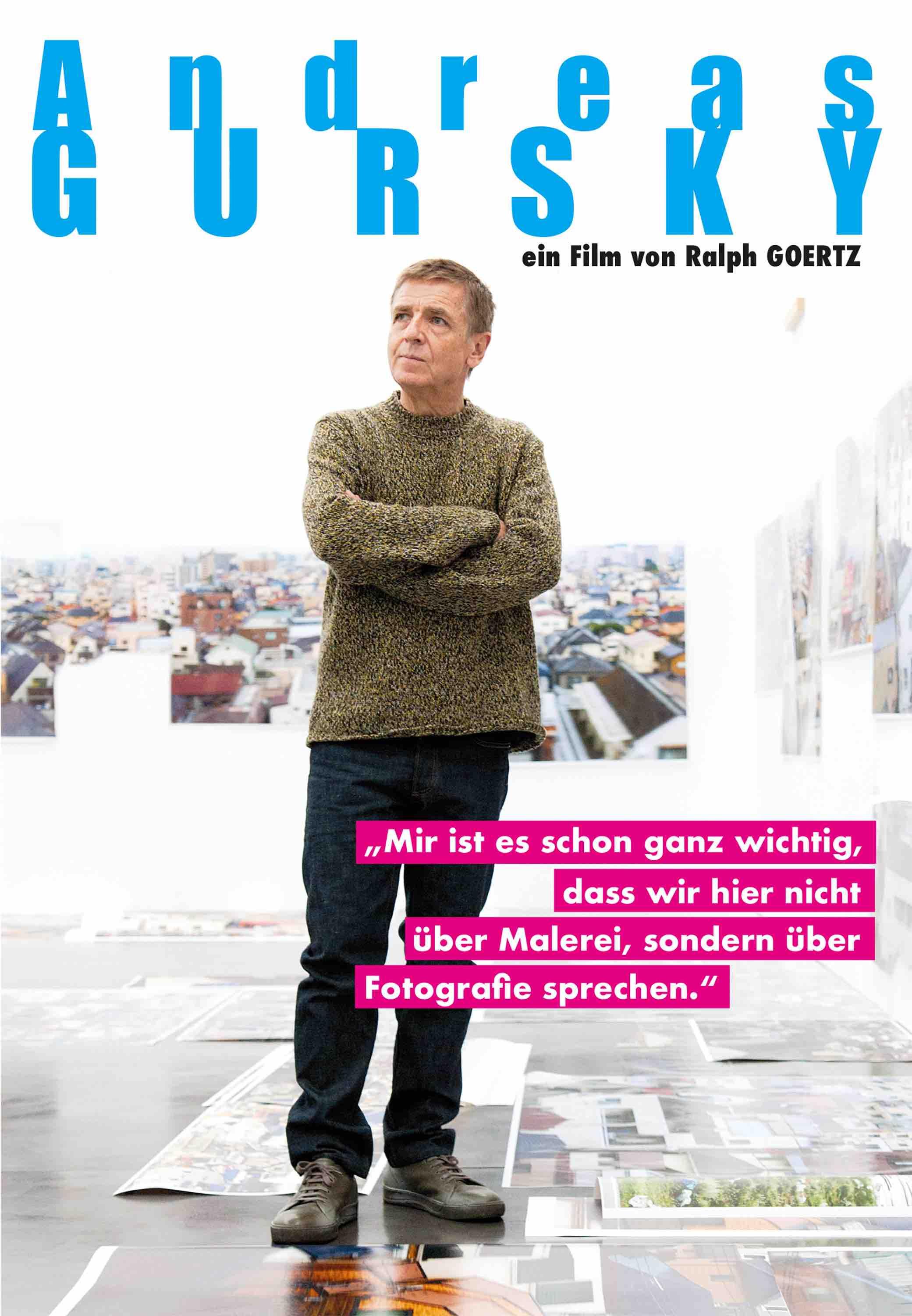 Vorderes Coverbild Andreas Gursky. DVD