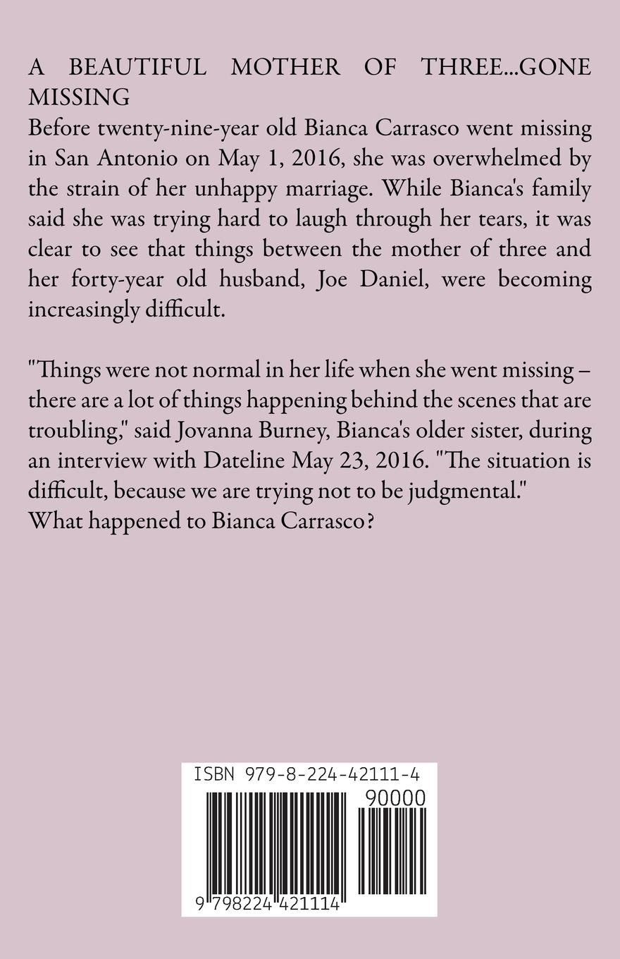 Rückseitencover The Disappearance of Bianca Carrasco