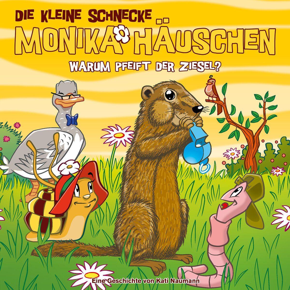 Vorderes Coverbild Die kleine Schnecke Monika Häuschen - CD / 72: Warum pfeift der Ziesel?