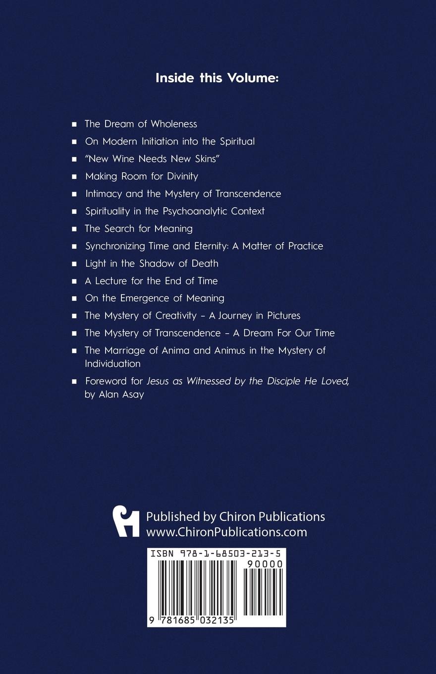 Rückseitencover The Collected Writings of Murray Stein