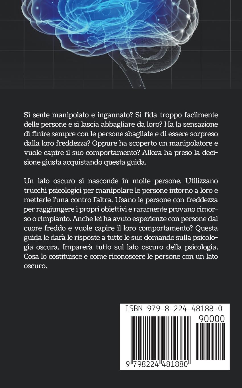 Rückseitencover Riconoscere e respingere la psicologia del buio