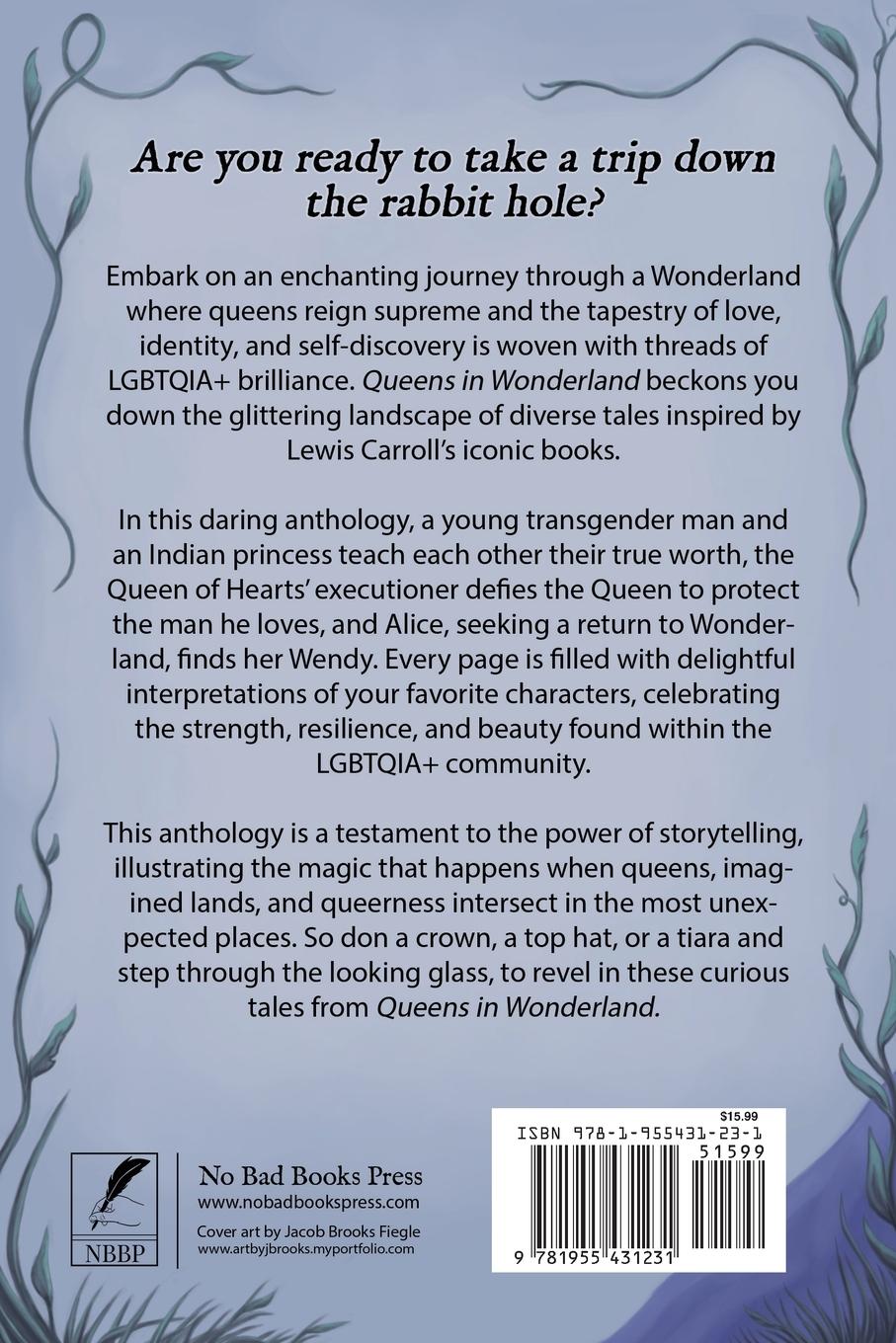 Rückseitencover Queens in Wonderland