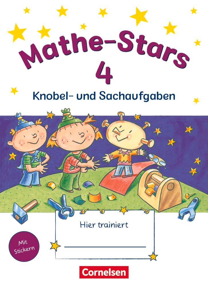 Vorderes Coverbild Mathe-Stars 4. Schuljahr - Übungsheft
