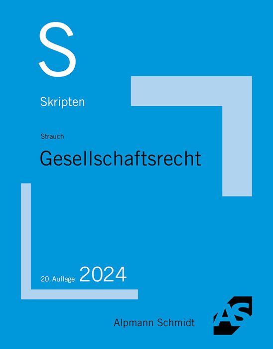 Vorderes Coverbild Skript Gesellschaftsrecht